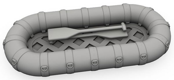 1/72 米・PT-109魚雷艇用・救命ボート・レベル[CMK]《在庫切れ》