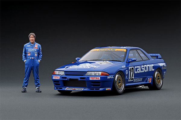 1/18 CALSONIC SKYLINE #12 R32 GT-R 1990 JTC Debut Win 並行