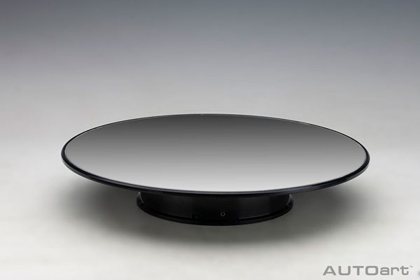 ロータリー ディスプレイ スタンド ラージ 直径31cm (ミラー)（再販）[オートアート]《在庫切れ》