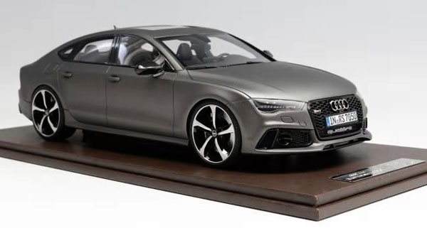 1/18 Audi RS7 2017 sportback performance Matt Grey[MOTORHELIX