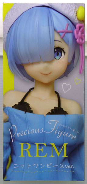 【中古】(本体A/箱B)Re：ゼロから始める異世界生活 プレシャスフィギュア レム～ニットワンピース ver.～ (プライズ)[タイトー]《発売済・在庫品》