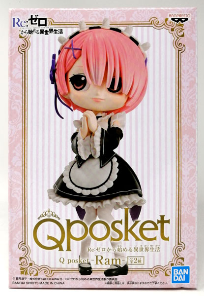 【中古】Re：ゼロから始める異世界生活 Q posket-Ram- A(プライズ)[バンプレスト]