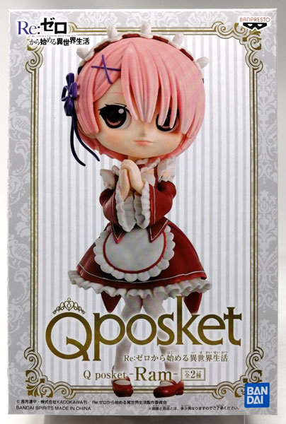 【中古】Re：ゼロから始める異世界生活 Q posket-Ram- B(プライズ)[バンプレスト]