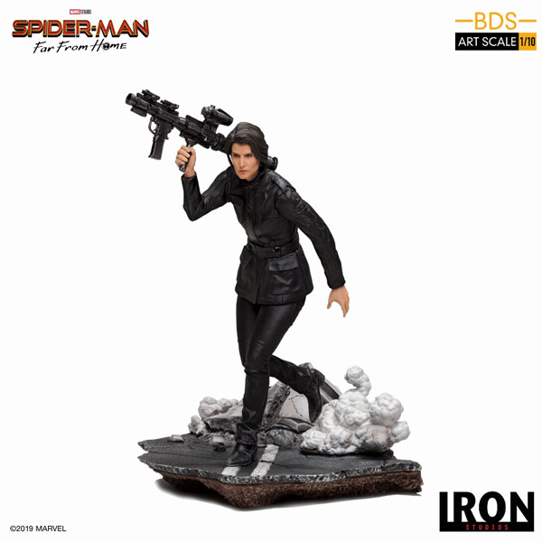 iron studios アイアンスタジオ スパイダーマン ヒル 1/10 Amazon.co.jp: Iron Studios Maria Hill アートスケール 1/10