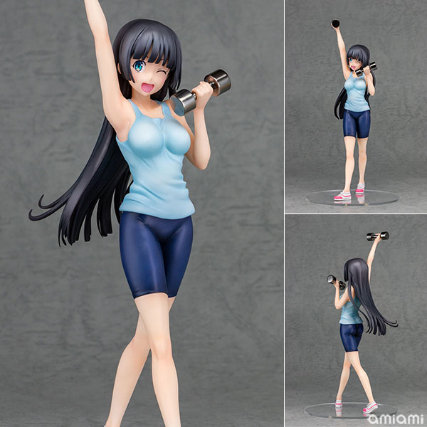 ダンベル何キロ持てる？ 奏流院朱美 1/7 完成品フィギュア[B´full FOTS JAPAN]《０１月予約》