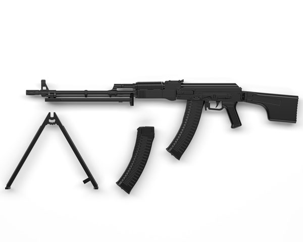 【中古】(本体A-/箱B)リトルアーモリー [LA059]RPK74Mタイプ 1/12 プラモデル[トミーテック]《発売済・在庫品》