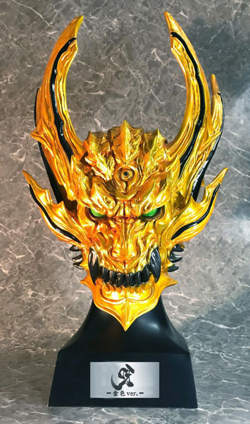 前入金 銀行振込のみ】牙狼〈GARO〉プロップシリーズ 1/1 キバ ヘッドモデル 金色ver.[アートストーム]【同梱不可】【送料無料】《在庫切れ》