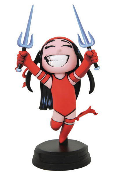 エレクトラ　ミニスタチュー　コミコン限定 マーベル・コミック』 ミニスタチュー エレクトラ[ダイアモンド