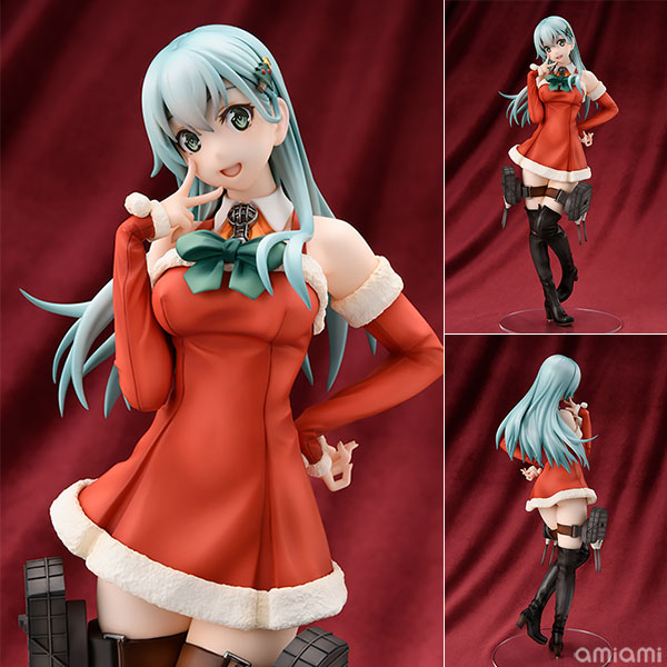 【中古】艦隊これくしょん -艦これ- 鈴谷 [Xmas]mode 1/7 完成品フィギュア[AMAKUNI]