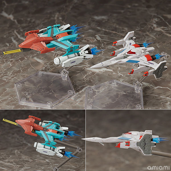 figma Galaxian Galaxip GFX-D001a / Galaga Fighter GFX-D002f