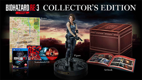 PS4 BIOHAZARD RE：3 Z Version COLLECTOR’S EDITION[カプコン]【送料無料】《在庫切れ》