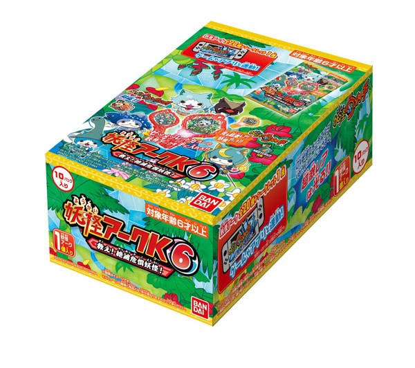 妖怪ウォッチ 妖怪アークK 6 ～救え！絶滅危惧妖怪！～ 10個入りBOX