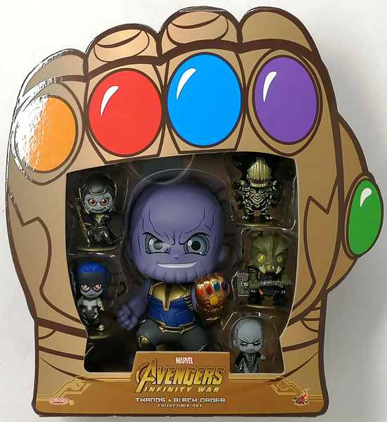 コスベイビー アベンジャーズ インフィニティ ウォー サイズs サノス ブラック オーダー 6体セット アベンジャーズ エクスクルーシブ ストア限定