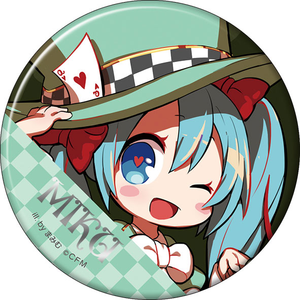 初音ミク 缶バッジ 不思議の国のアリス まみむ 初音ミクシリーズ 缶バッジ まみむ 不思議の国のアリス ミク