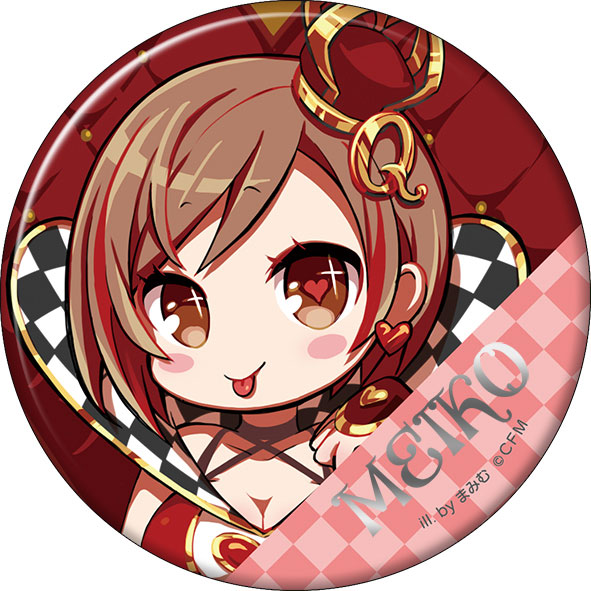 初音ミクシリーズ 缶バッジ まみむ 不思議の国のアリス MEIKO 