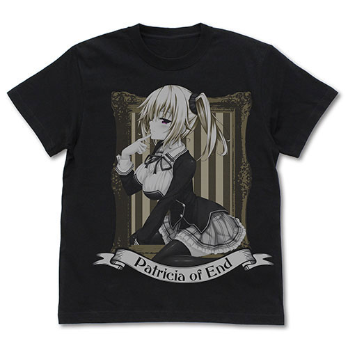 ノラと皇女と野良猫ハート パトリシア オブ エンド Tシャツ Black L 再販 コスパ ０３月予約