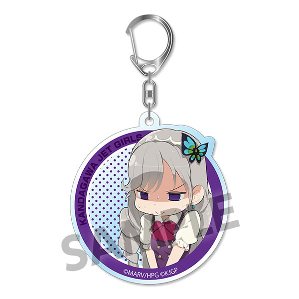 神田川JET GIRLS アクリルキーホルダー　12個　新品 神田川JET GIRLS アクリルキーホルダー 紫集院かぐや[ホビーストック