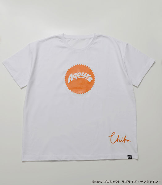 ラブライブ！サンシャイン！！ Aqours Sunshine Logo TEE CHIKA ORG Unisex L[R4G]【送料無料】《在庫切れ》