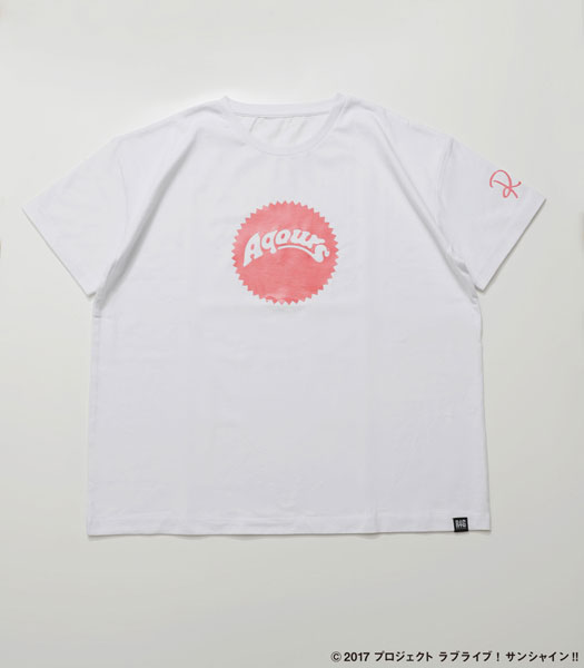 ラブライブ！サンシャイン！！ Aqours Sunshine Logo TEE RIKO L/PNK Unisex L[R4G]【送料無料】《在庫切れ》