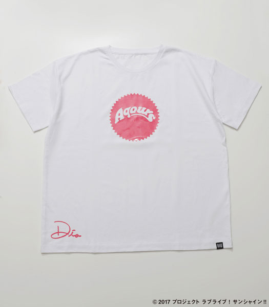 ラブライブ！サンシャイン！！ Aqours Sunshine Logo TEE DIA RED Unisex L[R4G]【送料無料】《在庫切れ》