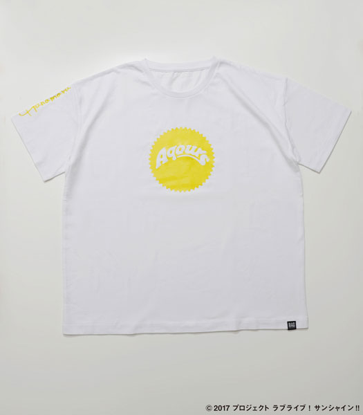 ラブライブ！サンシャイン！！ Aqours Sunshine Logo TEE HANAMARU YEL Unisex XL[R4G]【送料無料】《在庫切れ》
