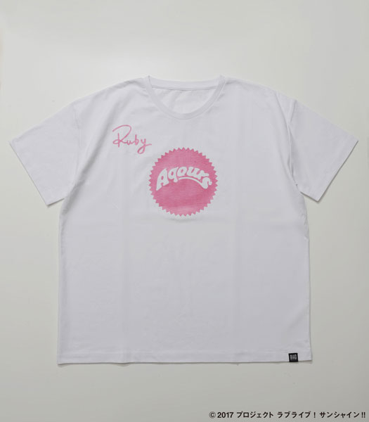 ラブライブ！サンシャイン！！ Aqours Sunshine Logo TEE RUBY PNK Unisex L[R4G]【送料無料】《在庫切れ》