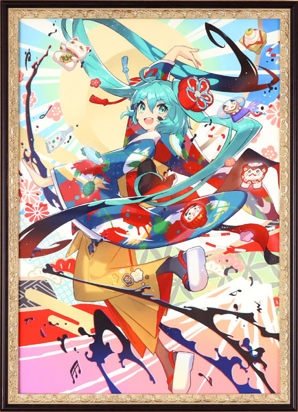 初音ミクシリーズ アートフレーム The beginning of a new year
