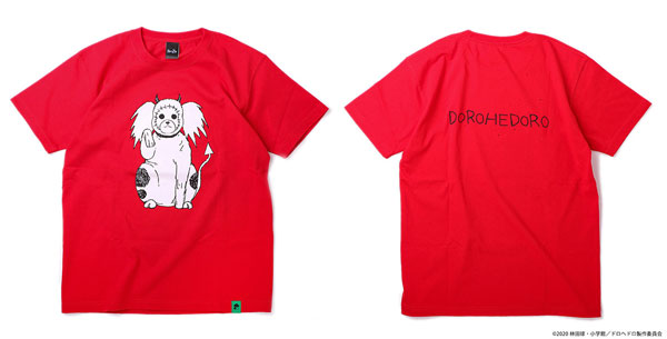 ドロヘドロ キクラゲTee レッド XL（再販）[ナタリーストア]《在庫切れ》