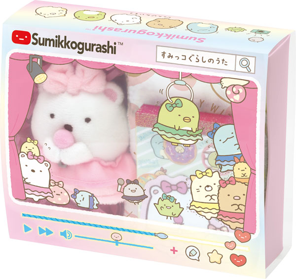 MY31501 すみっコぐらし てのりぬいぐるみギフト しろくまセット