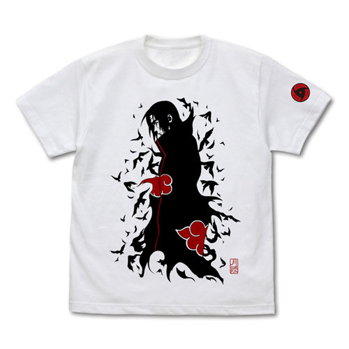 イタチ Tシャツ NARUTO-ナルト- 疾風伝 イタチの月読 Tシャツ/WHITE-XL（再販