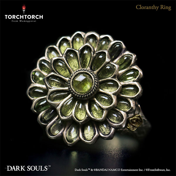 ダークソウル × TORCH TORCH/ リングコレクション： 緑花の指輪 19号 