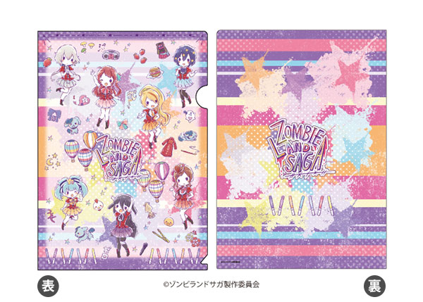 クリアファイル「ゾンビランドサガ」03/集合デザイン 通常ver.(グラフ