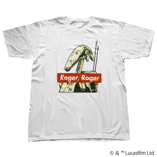 スターウォーズ/ Roger Roger バトルドロイド Tシャツ SW-RS-8 サイズM