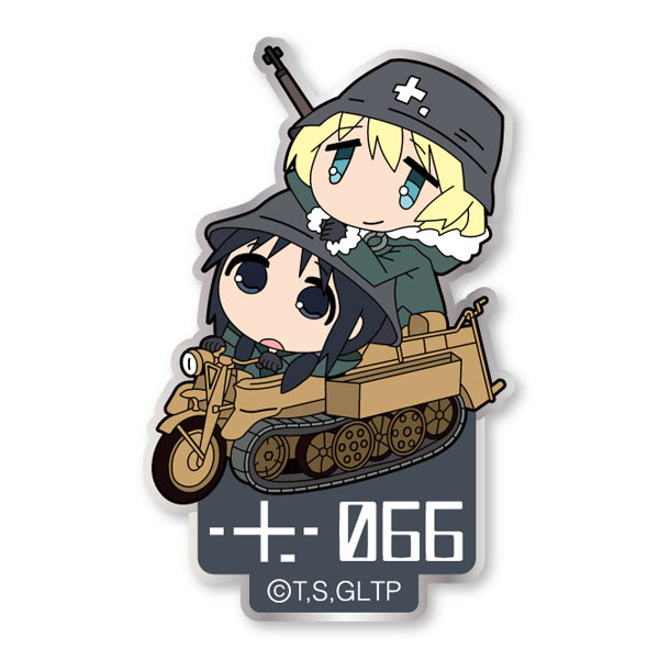 少女終末旅行 チト ユーリonケッテンクラートワッペン 着脱式 グルーヴガレージ 在庫切れ