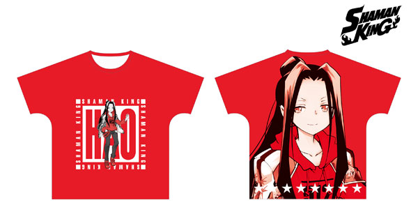 シャーマンキング 描き下ろしイラスト ハオ フルグラフィックTシャツ