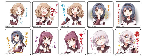 ゆるゆり アクリルマスコット 生徒会ver B 10個入りBOX[インドア