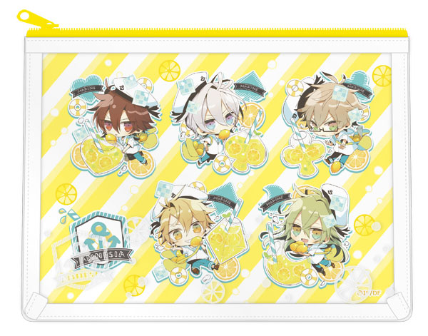 確認用＊AMNESIA アムネシア ポーチ ☆レア 超メリカリ市 オトメイト夏の市2019] マリンフラットポーチ AMNESIA [アイディア