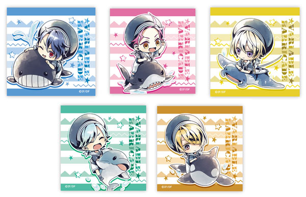 オトメイト夏の市2019] スクエア缶バッジセット VARIABLE BARRICADE 