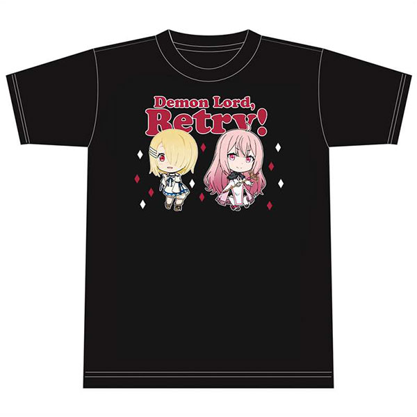 魔王様、リトライ！ Tシャツ アク＆ルナ Lサイズ[アズメーカー]《在庫切れ》