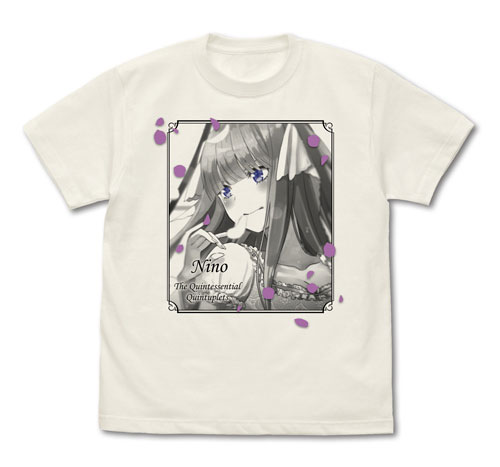 五等分の花嫁 中野二乃 Tシャツ/VANILLA WHITE-XL[コスパ]