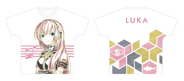 ピアプロキャラクターズ 巡音ルカ Ani-Art フルグラフィックTシャツ 