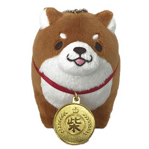 忠犬もちしば ぬいぐるみ ボールチェーン 金メダル[エスケイジャパン]《在庫切れ》