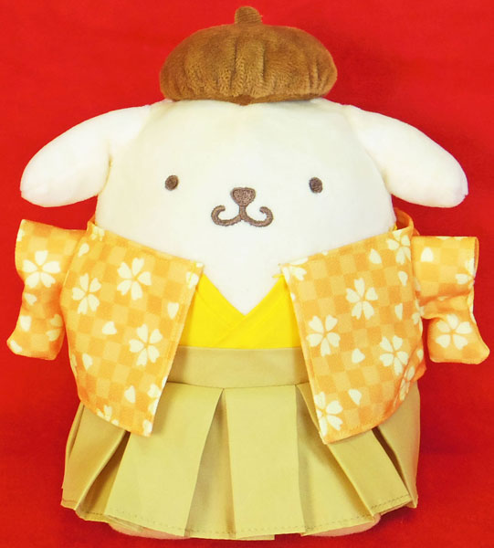 サンリオキャラクターズ ポムポムプリン 着物 立 S[ナカジマ
