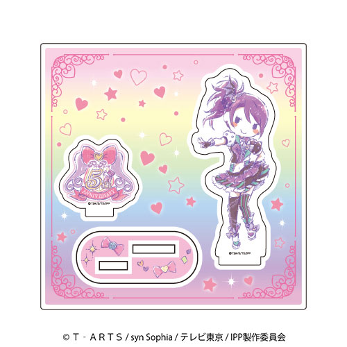 アクリルフィギュアプレート「プリパラ 5周年」04/東堂シオン(グラフアート)[A3]《在庫切れ》