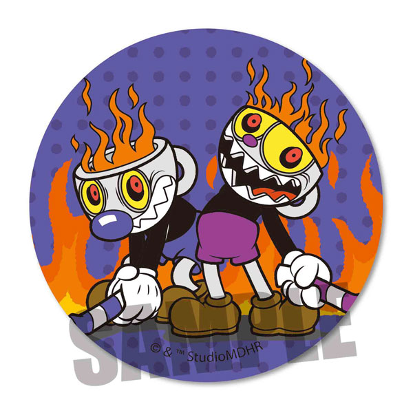 キラキラ缶バッジ Cuphead B-amiami.jp-あみあみオンライン本店-