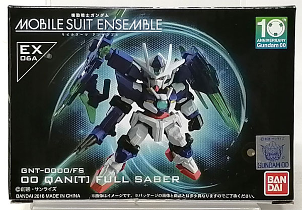 【中古】MOBILE SUIT ENSEMBLE EX06A 00クアンタフルセイバー(ガシャデパ限定)[バンダイ]