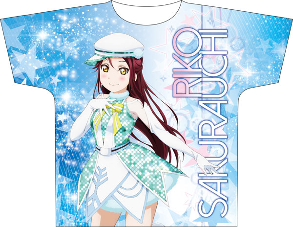 ラブライブ！サンシャイン！！ フルグラフィックTシャツ 桜内梨子