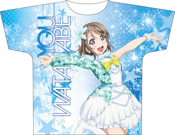 ラブライブ！サンシャイン！！ フルグラフィックTシャツ 渡辺曜 Awaken the power ver.2