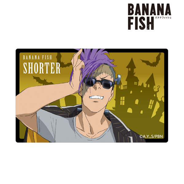 Banana Fish 描き下ろしイラスト ショーター ウォン ハロウィンver カードステッカー アルマビアンカ 在庫切れ