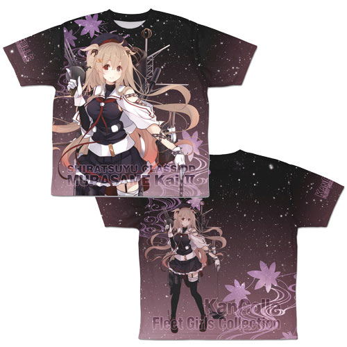 艦隊これくしょん 艦これ 村雨改二 両面フルグラフィックtシャツ M 再販 コスパ 在庫切れ